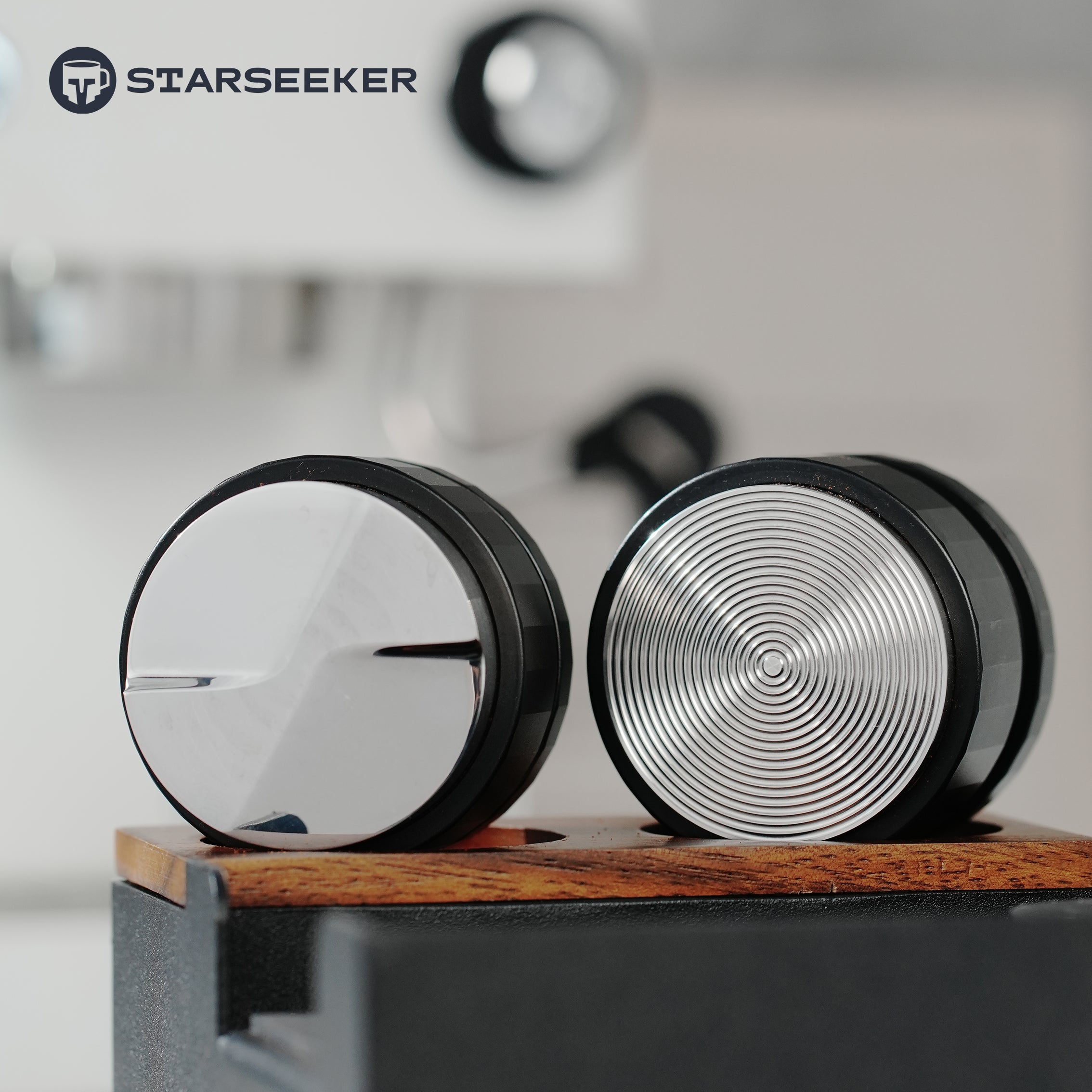 Starseeker 自卸式重力佈粉器58mm(胡桃木)