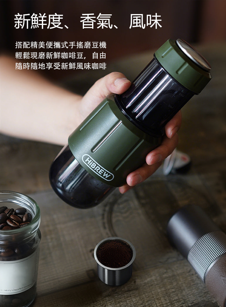 HiBREW H4D手壓義式咖啡機