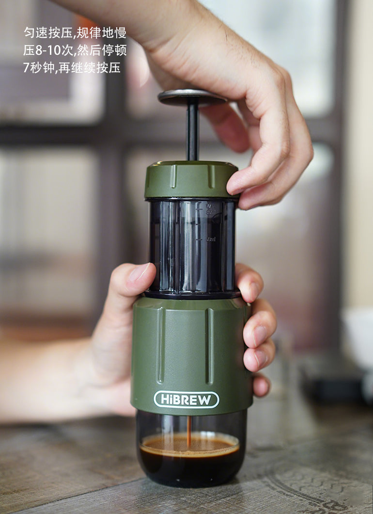 HiBREW H4D手壓義式咖啡機