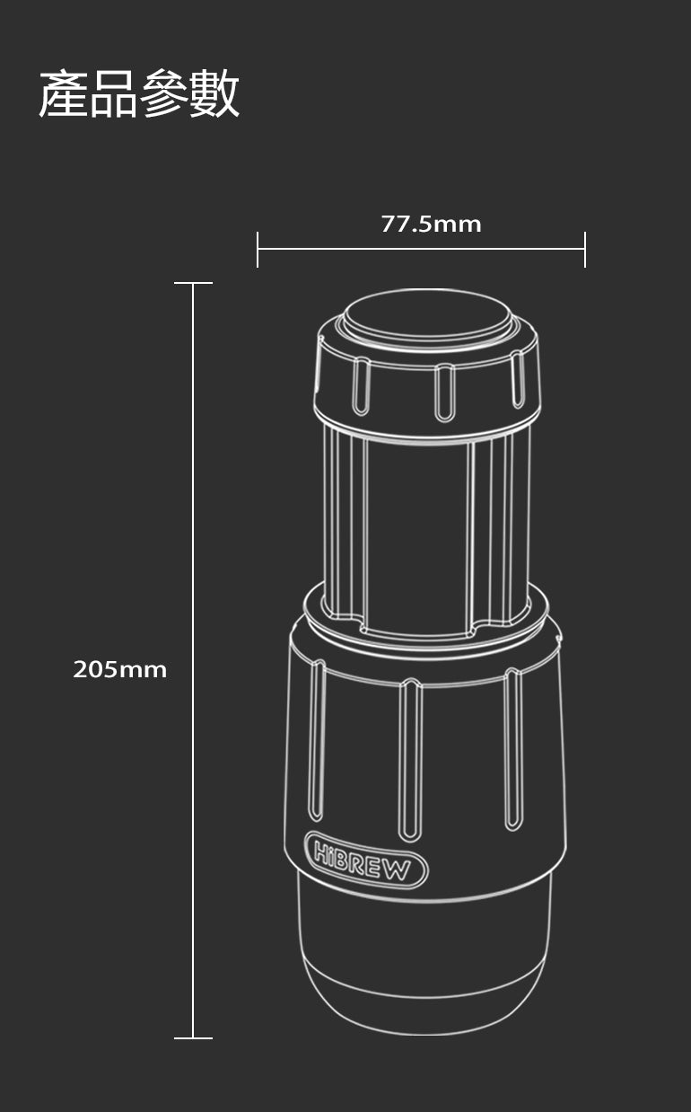 HiBREW H4D手壓義式咖啡機