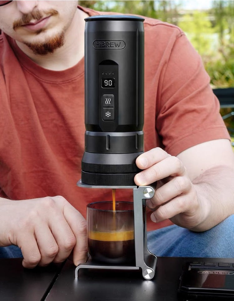 HiBREW H4C攜帶式咖啡機  58專業大師版(黑色)