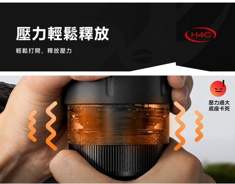 HiBREW H4C攜帶式咖啡機 探索者版