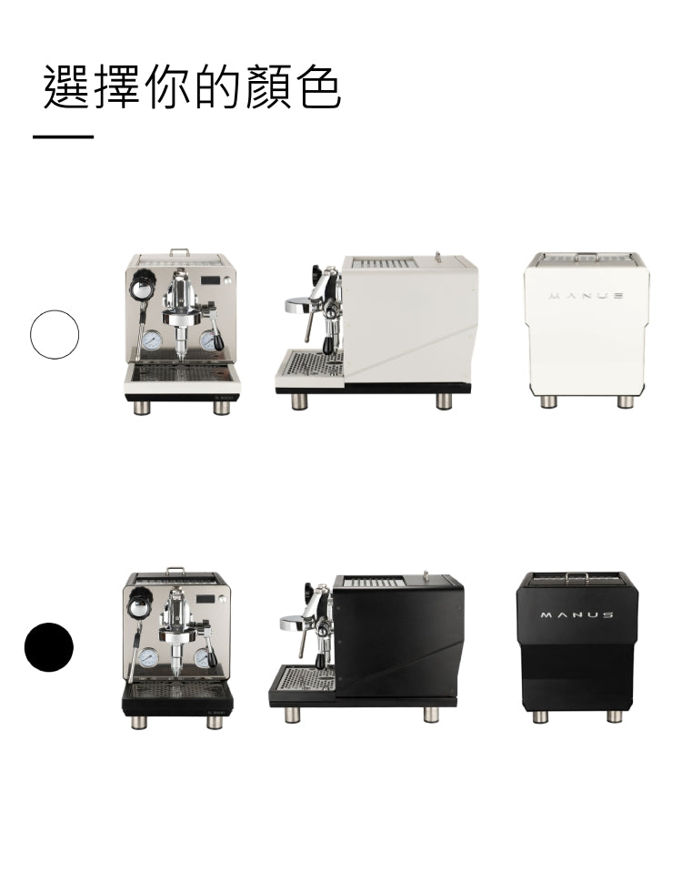 El Rico Manus S 家用半自動咖啡機