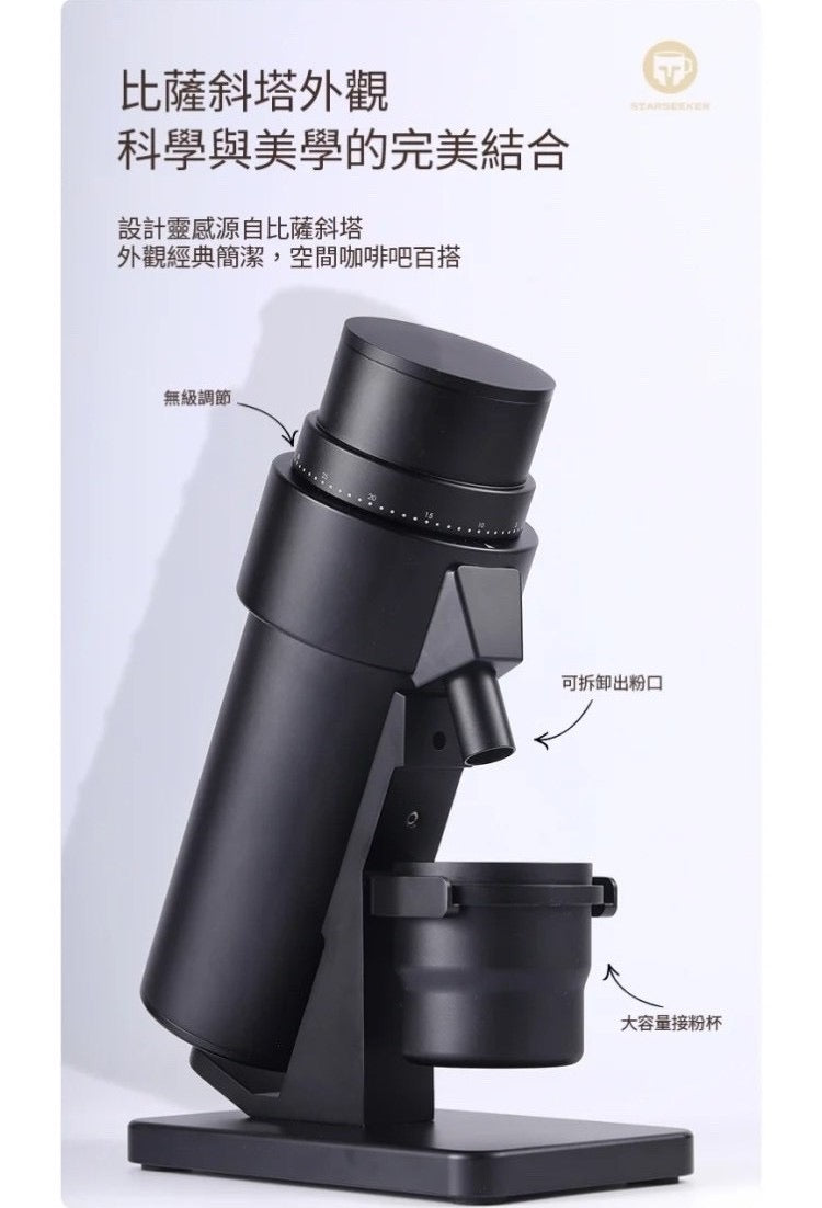 Edge+ 等離子零殘粉磨豆機63mm錐刀