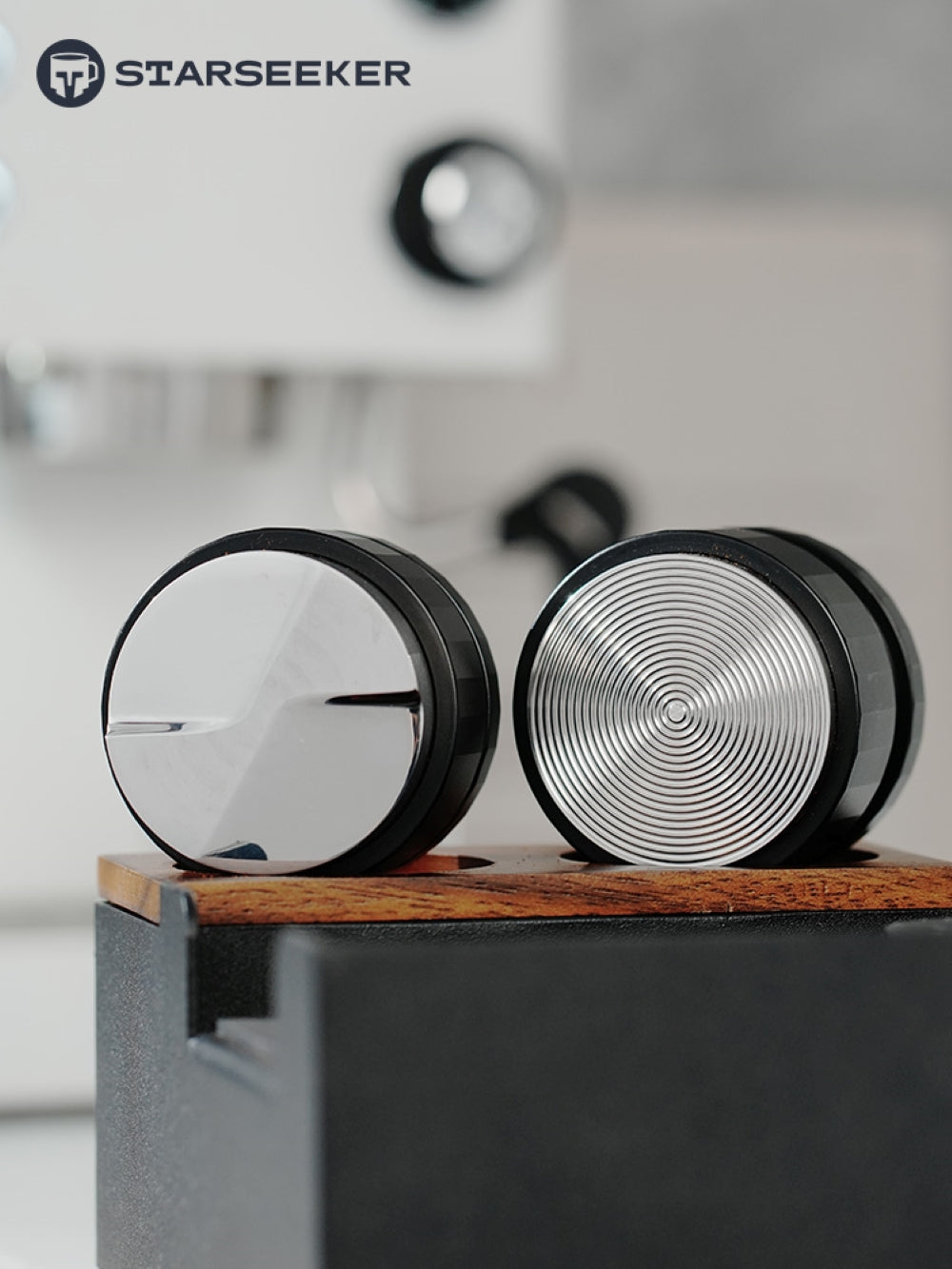 Starseeker 自卸式重力佈粉器58mm(胡桃木)