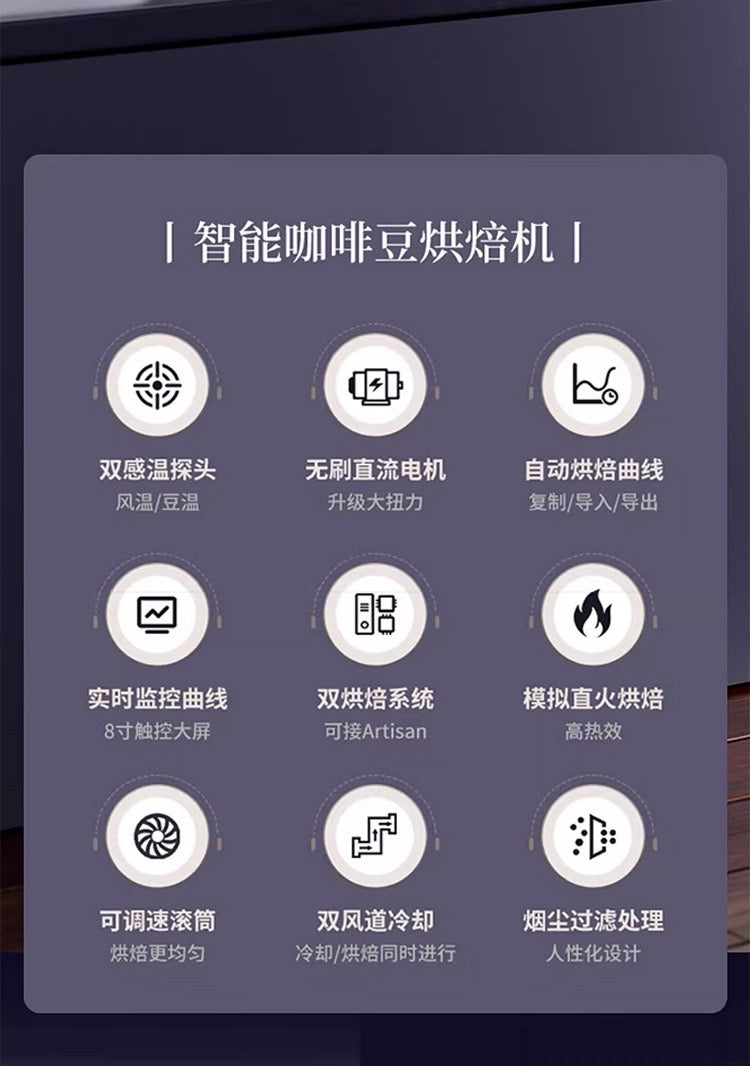 凱眾覓它天行者黑武士電熱咖啡烘焙機delta 觸控版本